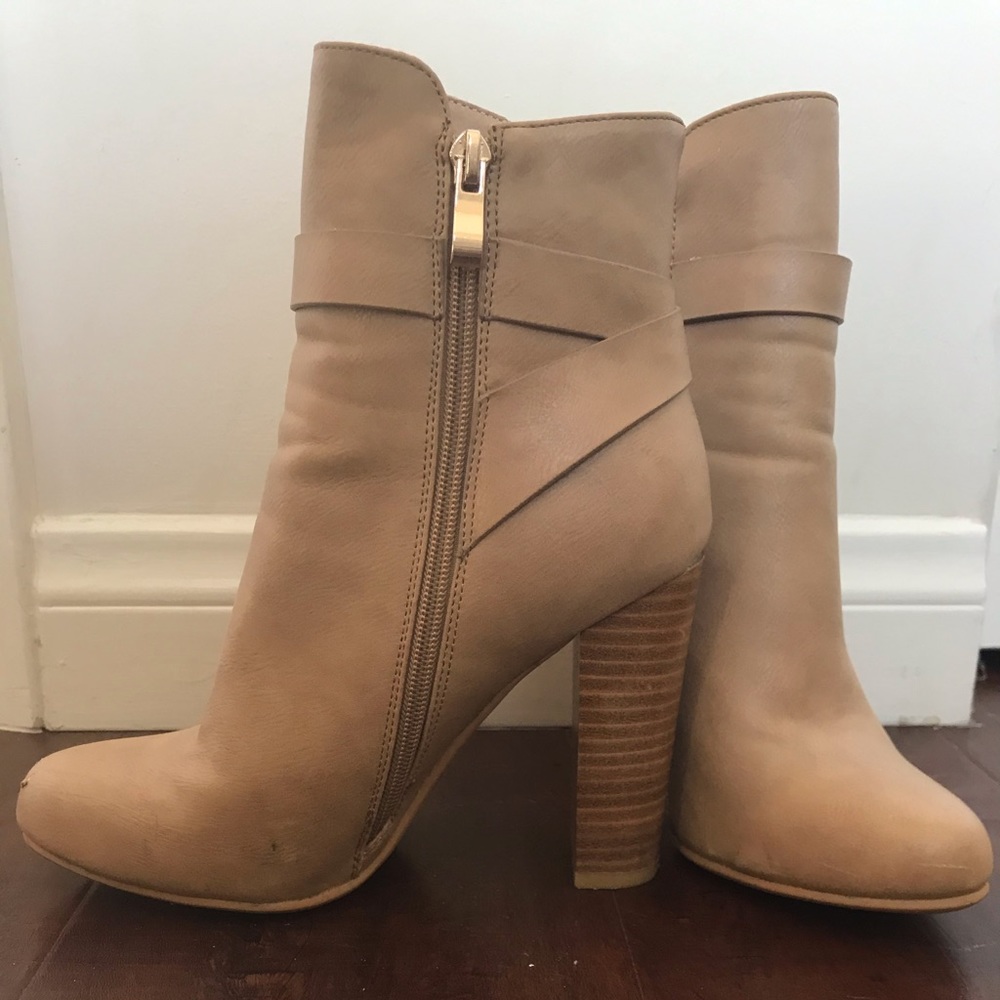 Tan Booties